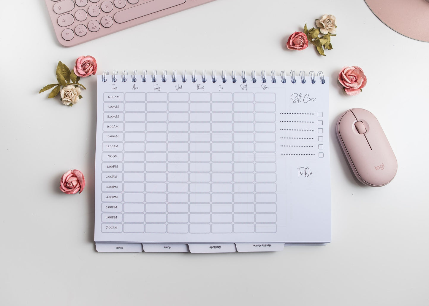 Self Care Planner & Habit Tracker Bundle