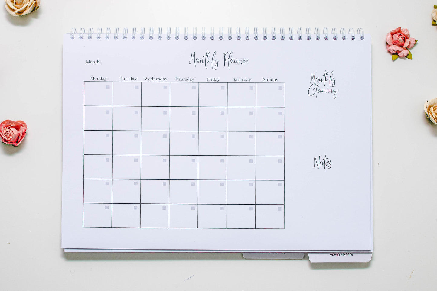 The Messy Self Care Planner