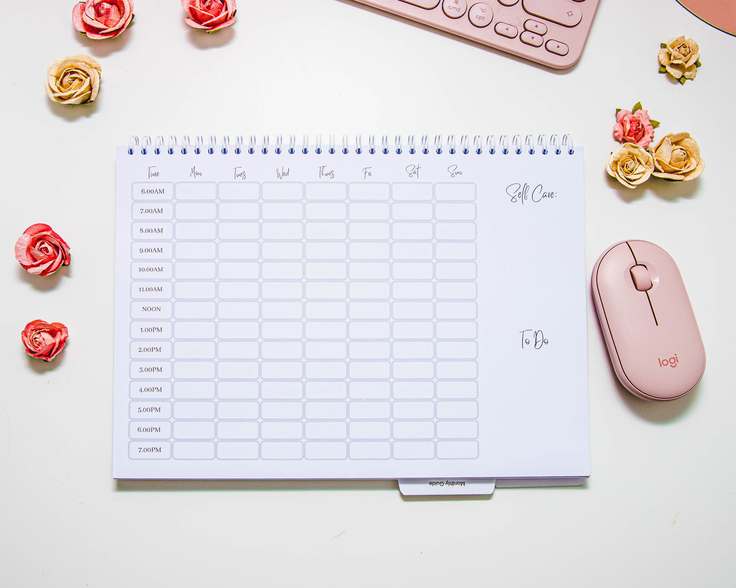 The Messy Self Care Planner