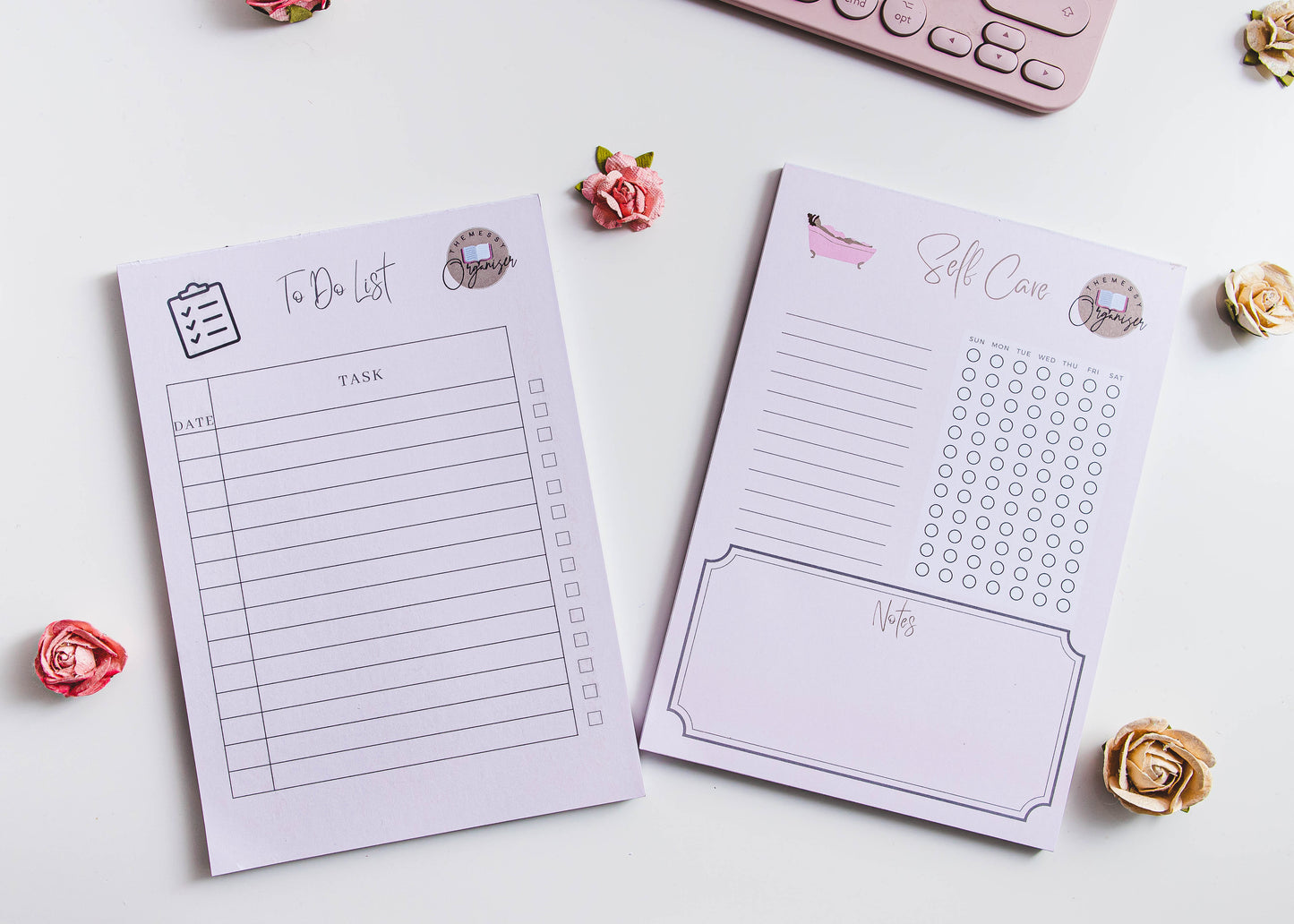 Messy Self Care Pad/To Do List Bundle